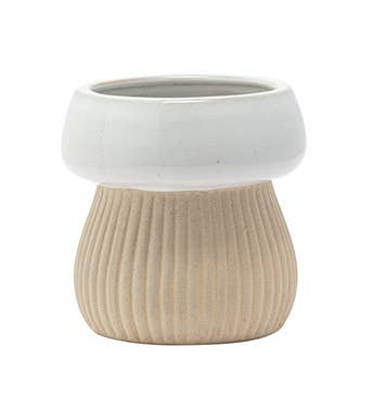 Mini Mushroom Design Vase - Neutral