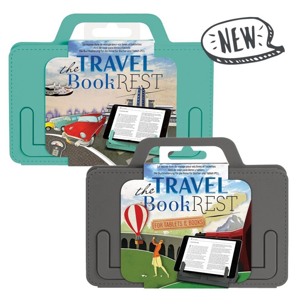 Travel Book Rest: Gray