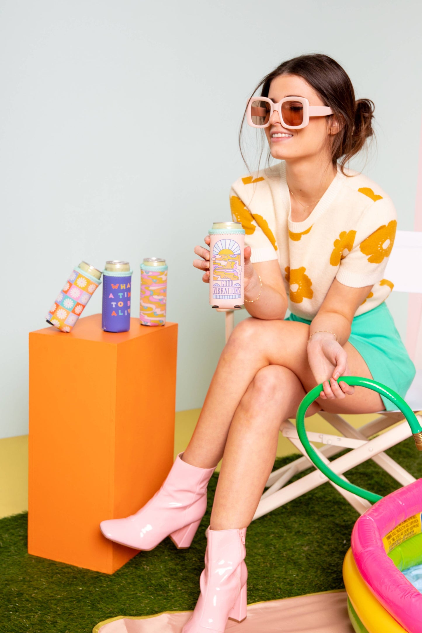 Reversible Slim Can Holders: What A Time to be Alive