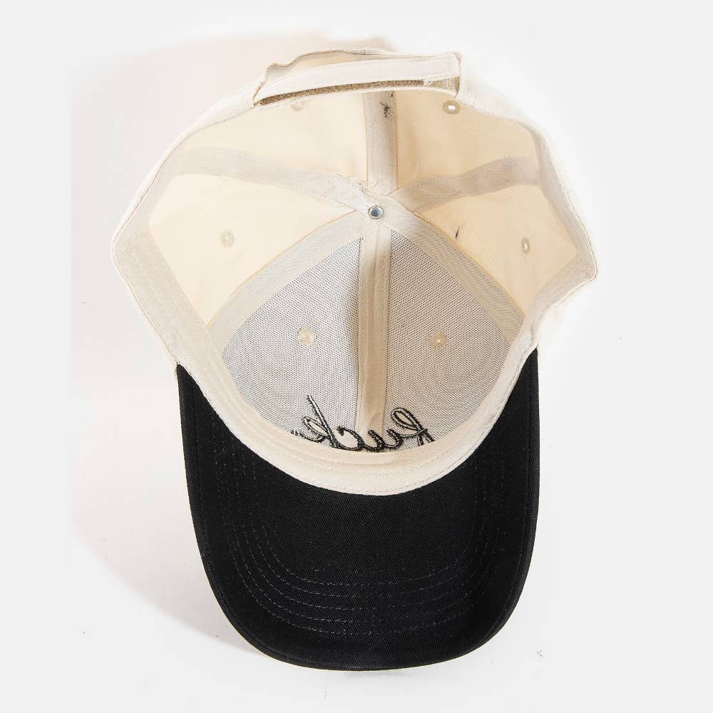 Fuck Print Cap: BK