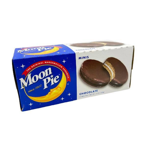 Moon Pie Minis - Chocolate, 12oz / 12ct Mini Pies Box