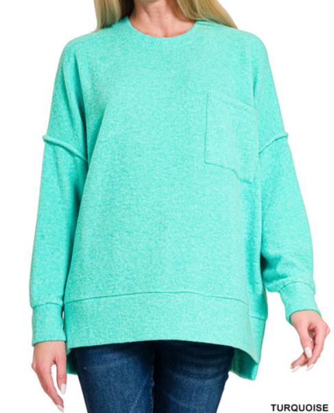 "Bowie" Drop Shoulder Sweater