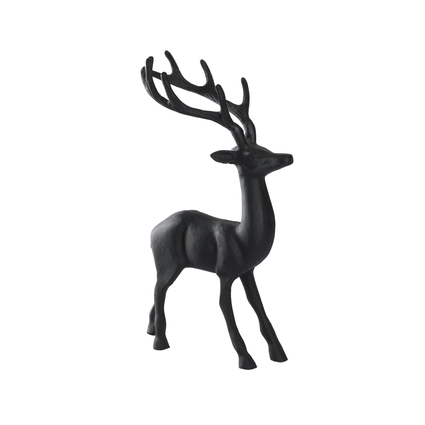18"Black Metal Reindeer