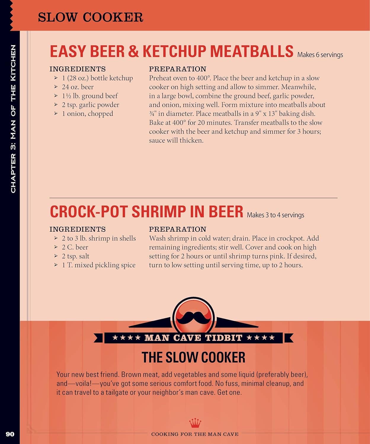 Cooking for the Man Cave, 2nd Edition
