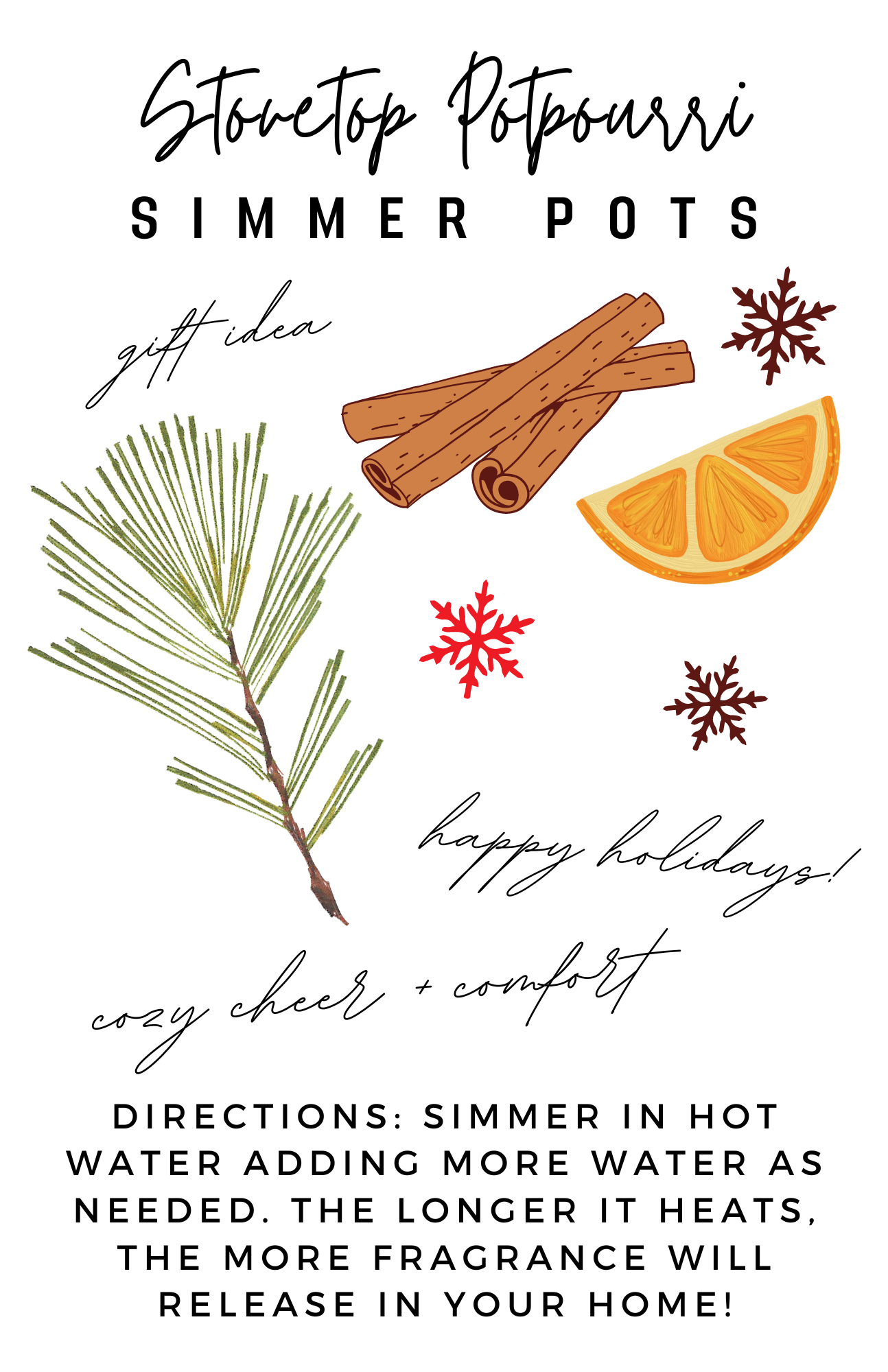 Simmer Stovetop Potpourri