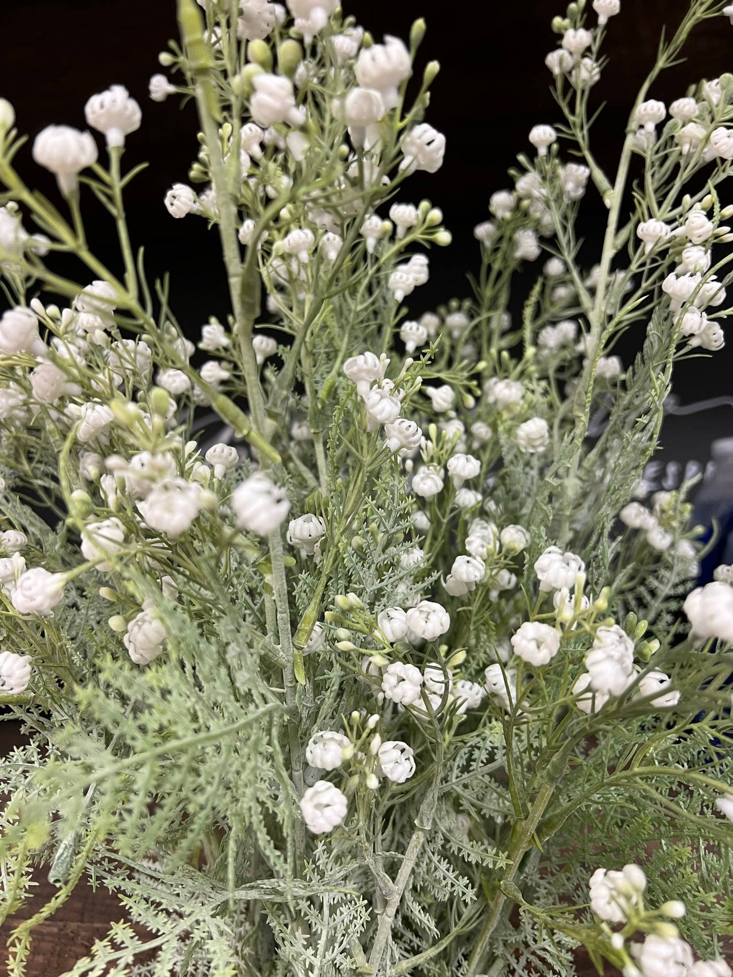 Frosted Soft touch Baby's breath spray