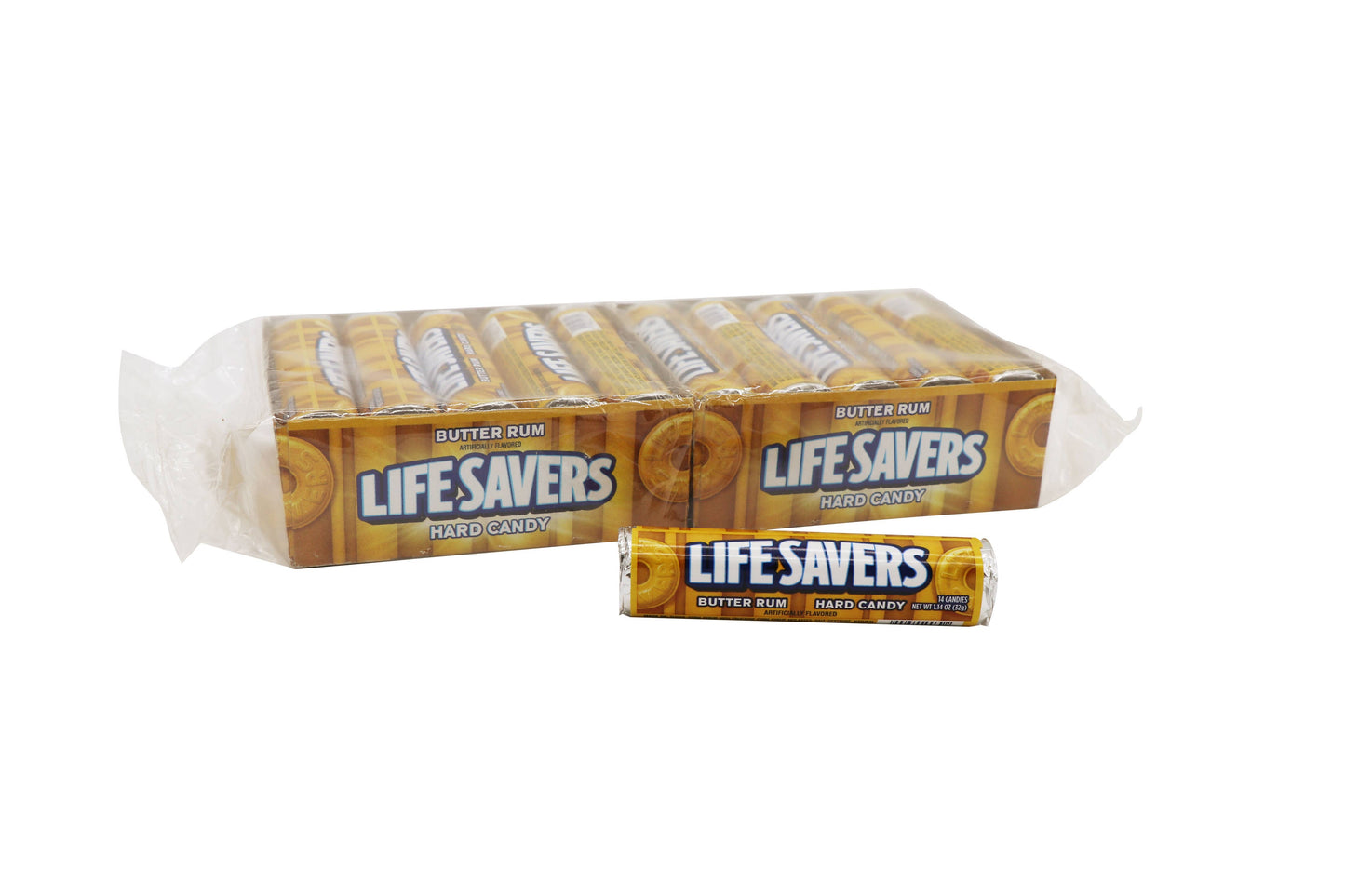 Lifesavers Butter Rum Hard Candies, 1.14oz, 20ct