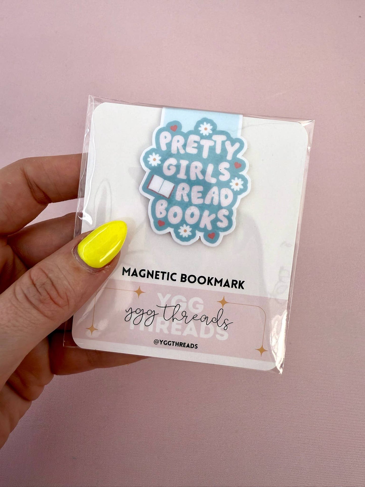 Pretty Girls Read Books | Magnetic Bookmark: Gloss