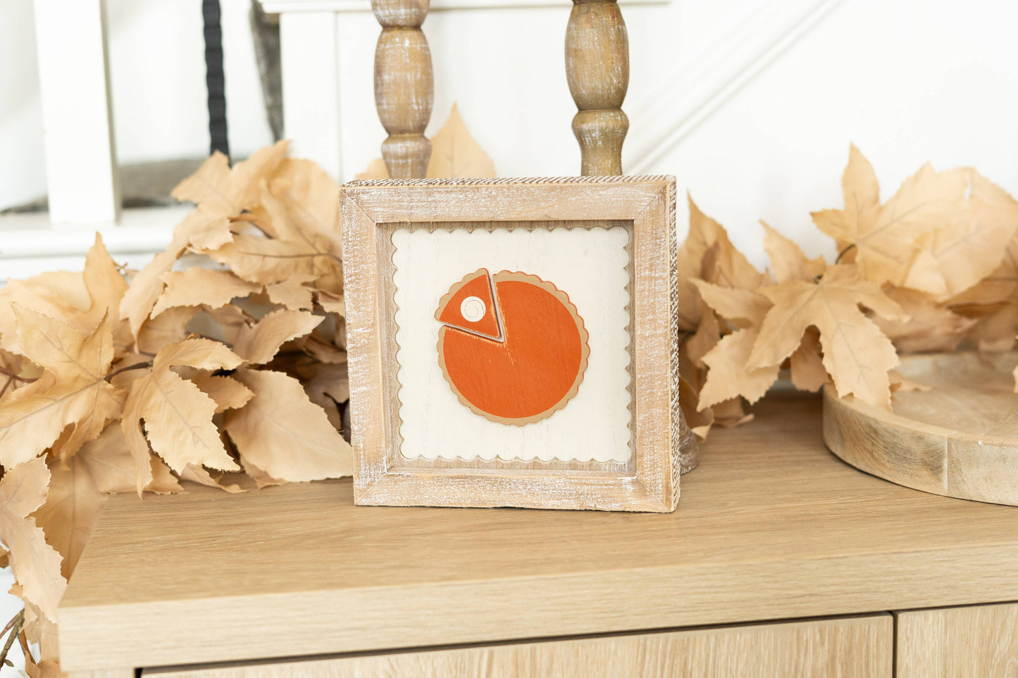 7x7 wood frame sign