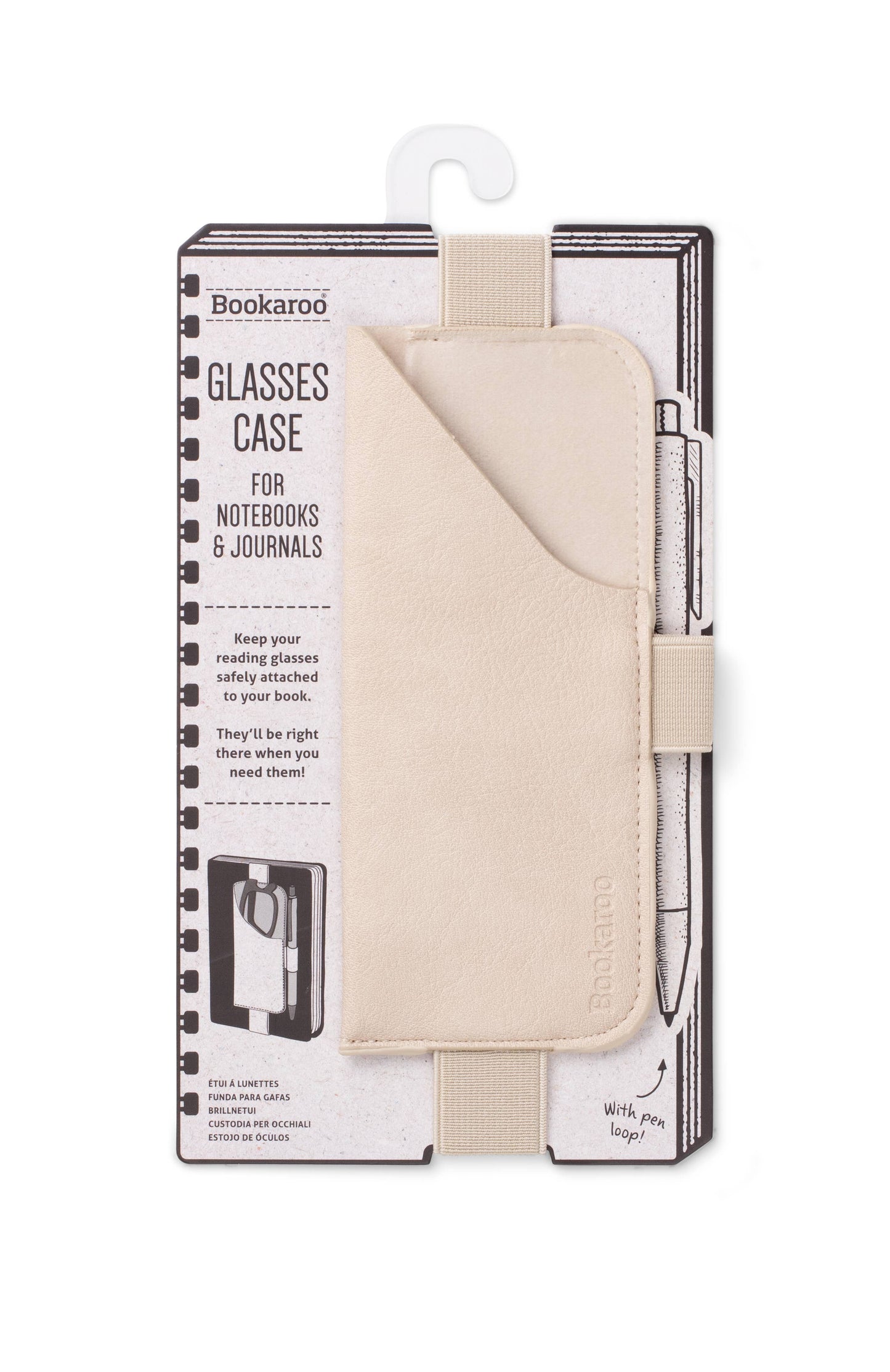Bookaroo Glasses Case: Black
