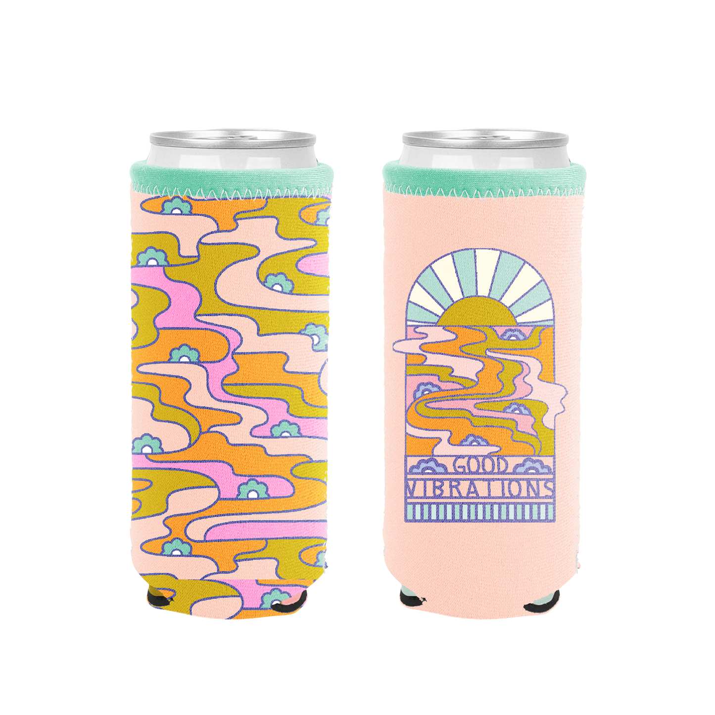 Reversible Slim Can Holders: What A Time to be Alive