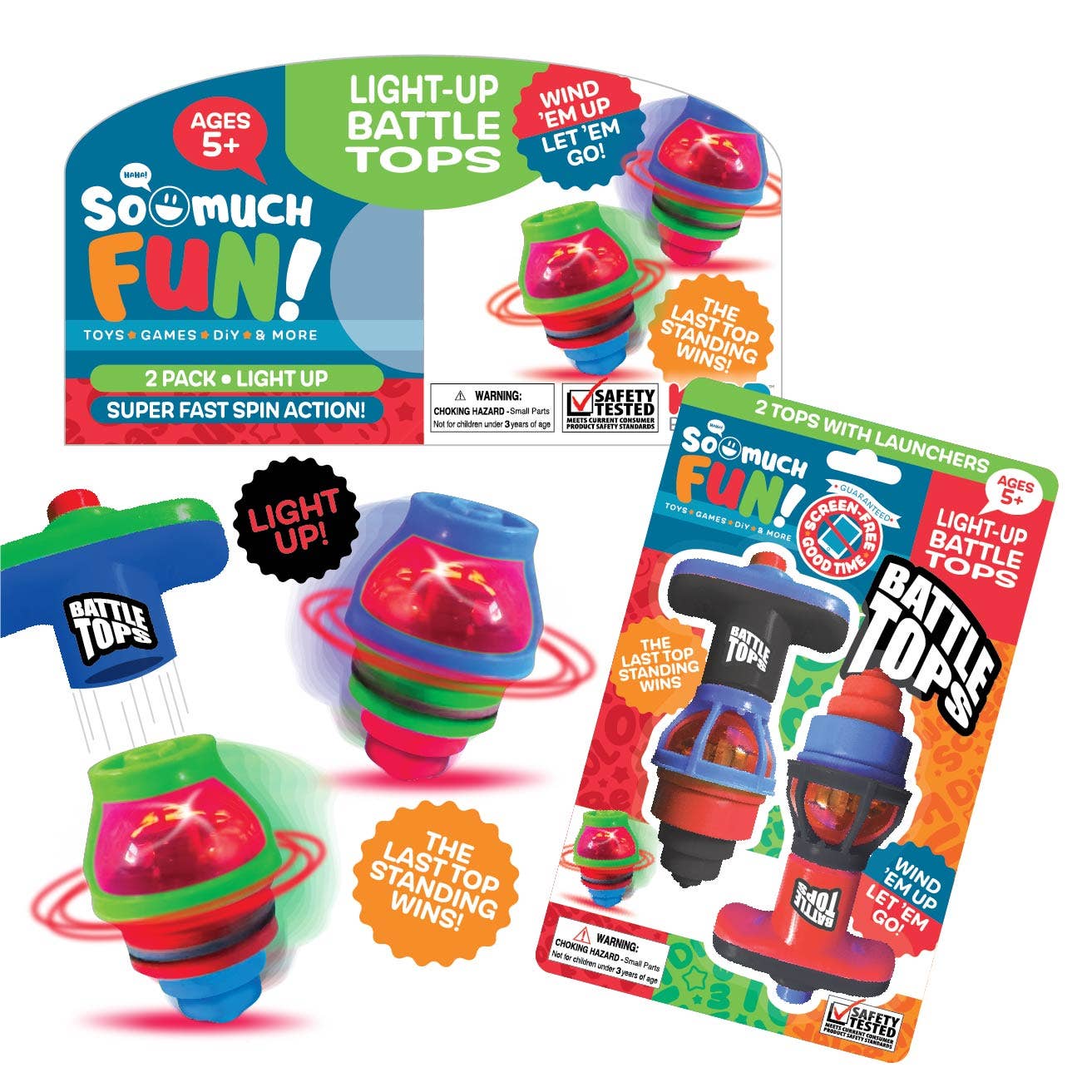 Light Up Battle Top Toy
