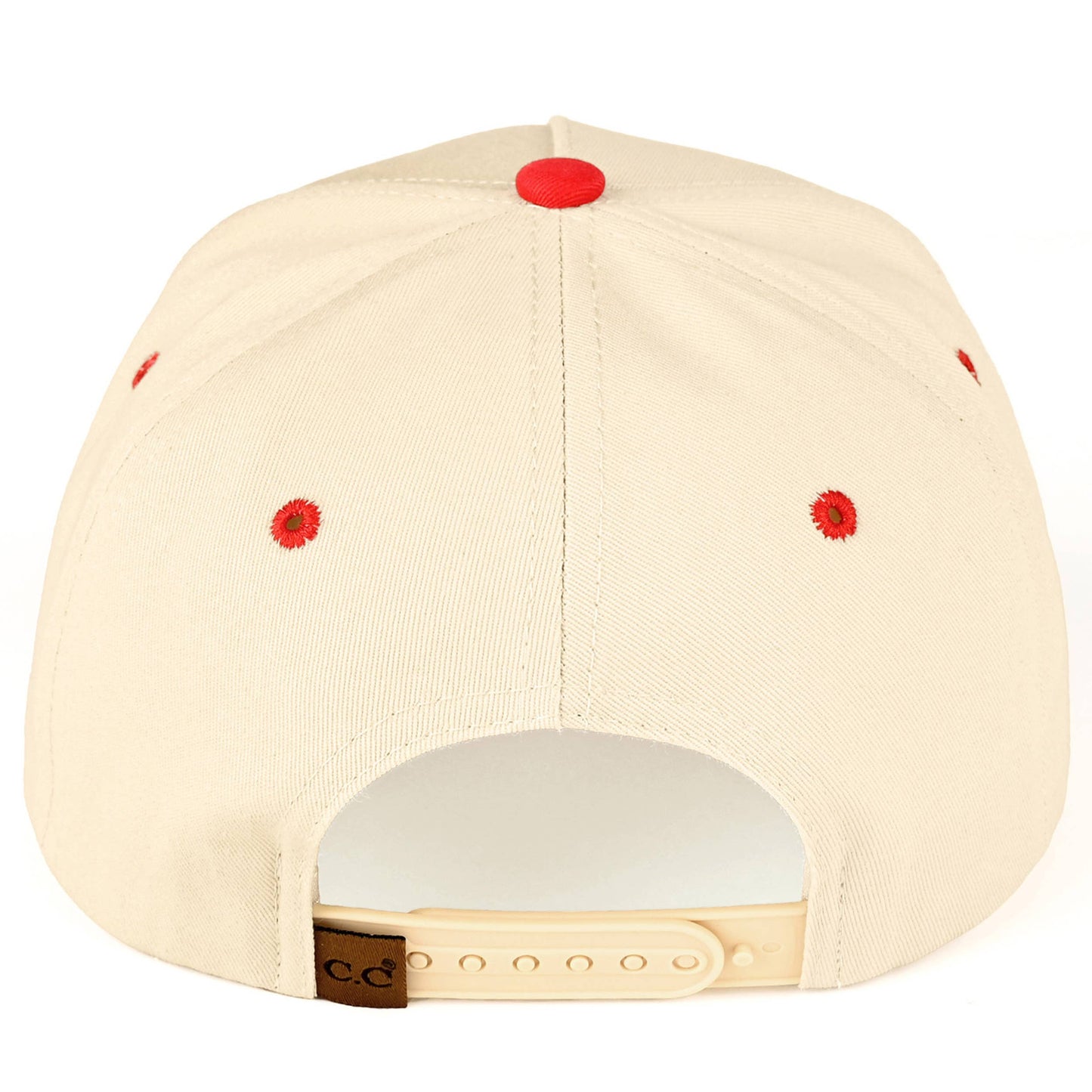 C.C TOUCHDOWNS TAILGATES Letter Trucker Cap: Black