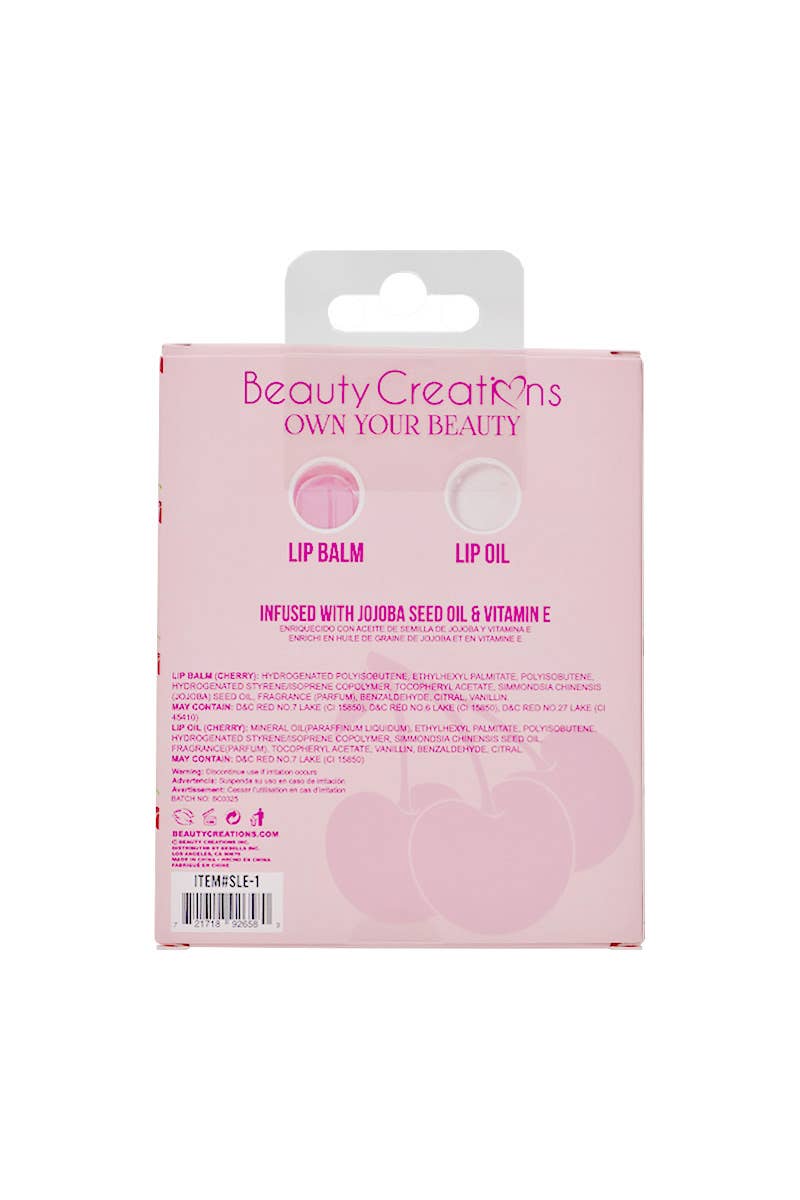 Beauty Creations Cherry Sweet Lips Essentials Set