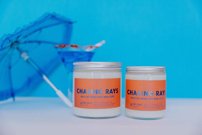 Chasing Rays Candle: 16 oz Candle