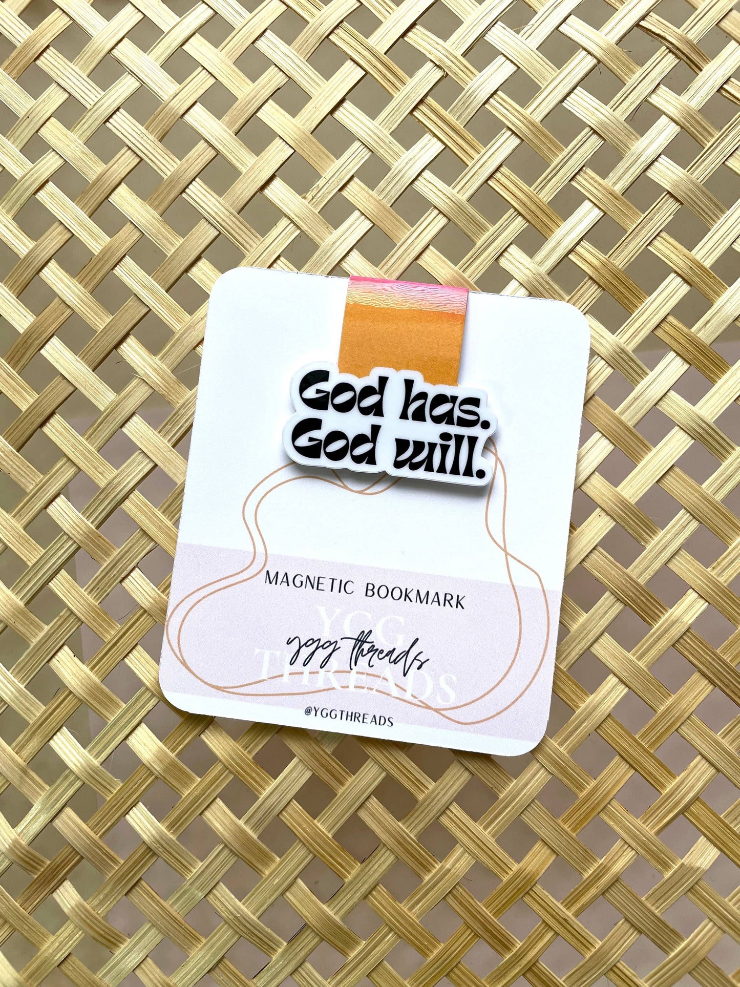 Seek Him Sunset God Faith Set | Magnetic Bookmark: Gloss / Seek Him sunset