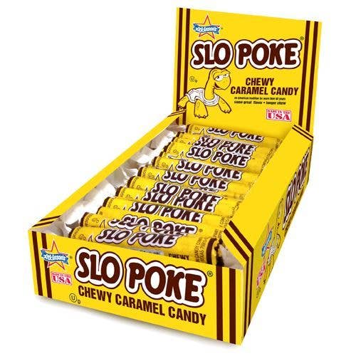 Slo Poke Chewy Caramel Candy Bars, 24ct