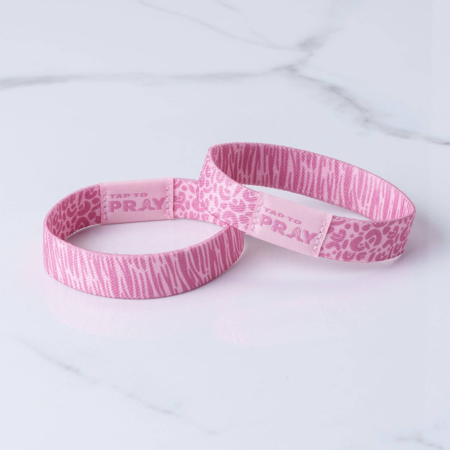Tap To Pray™ Wristbands - Safari Rose: Medium
