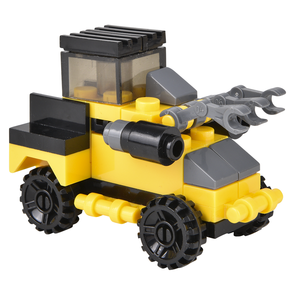 3" BUILDING BLOCK CONSTRUCTION TRUCK