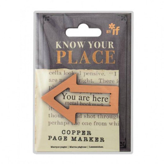 Know Your Place Page Markers: Copper
