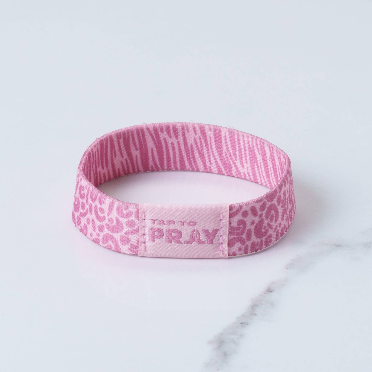 Tap To Pray™ Wristbands - Safari Rose: Medium