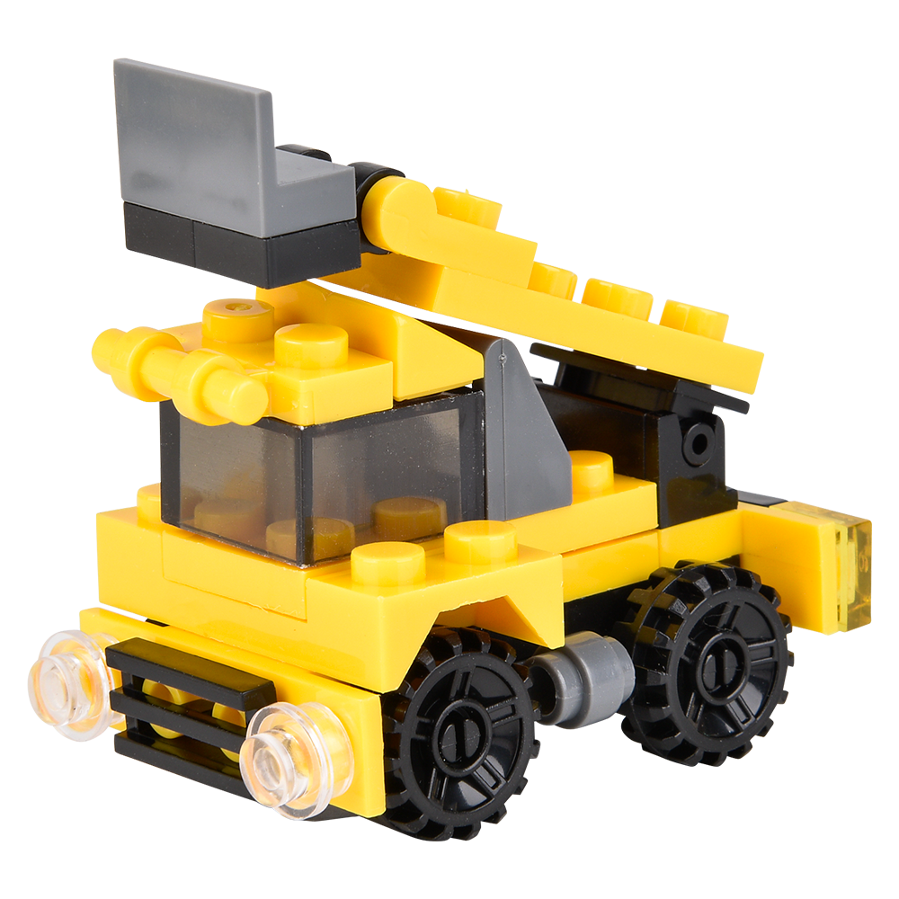 3" BUILDING BLOCK CONSTRUCTION TRUCK