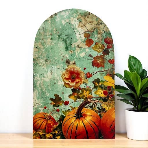 Pumpkin Paper - Layering Wood Arch