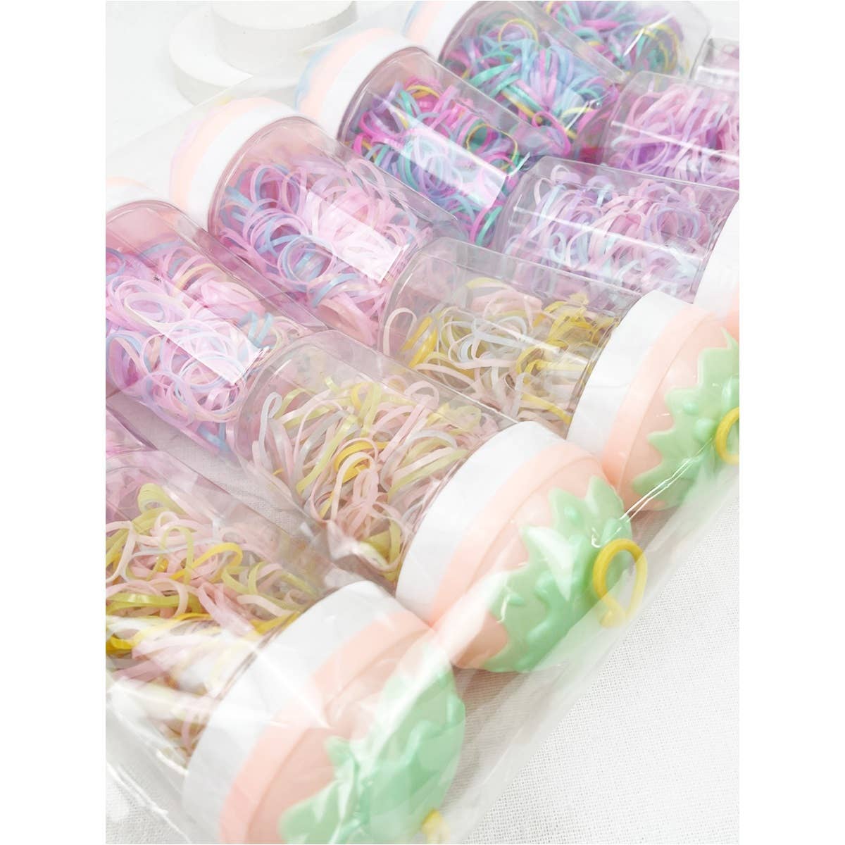 Ice Cream Pastel Tone Hair Tie Set