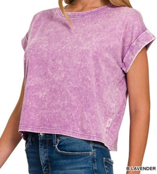 "Skye" Cuffed Top