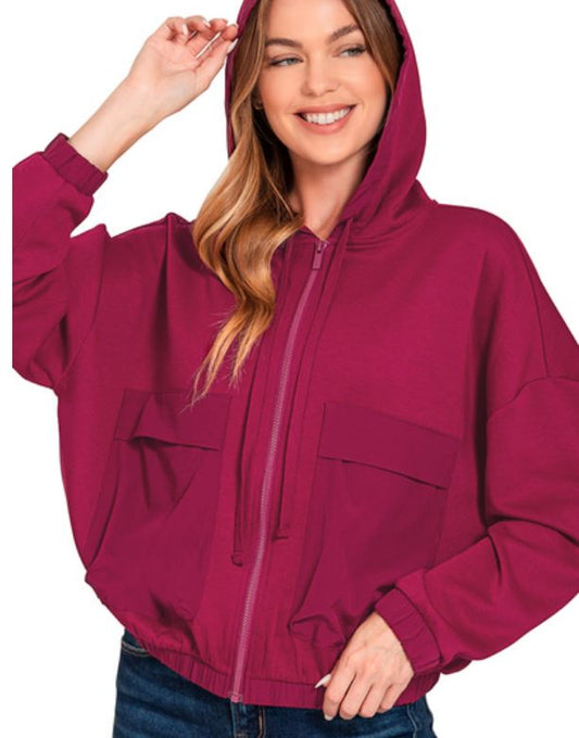 Soft Scuba Zip Jacket