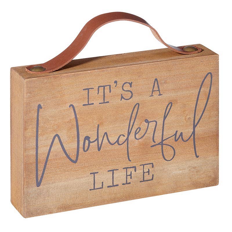 Shelf Block-G-Wonderful Life