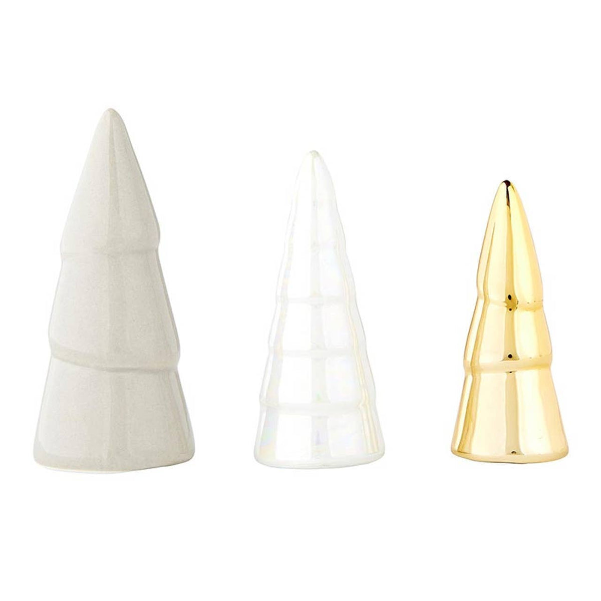 Ceramic Charcuterie Tree Set - White: Wipe Clean With Damp Cloth / Ceramic