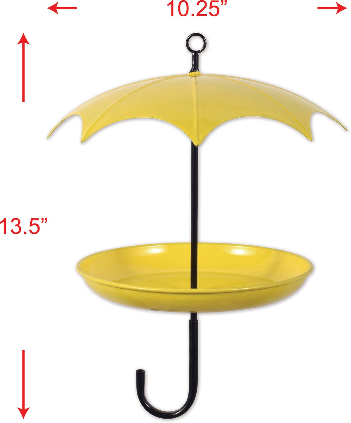 Yellow Umbrella Bird Feeder