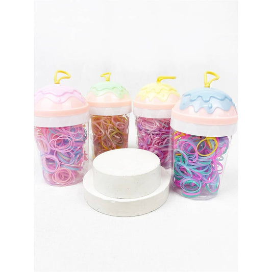 Ice Cream Pastel Tone Hair Tie Set