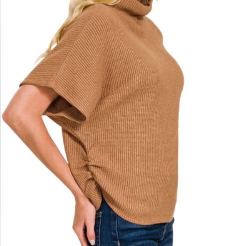 "Blythe" Mock Neck Sweater