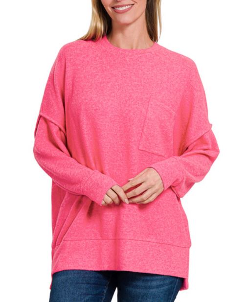 "Bowie" Drop Shoulder Sweater