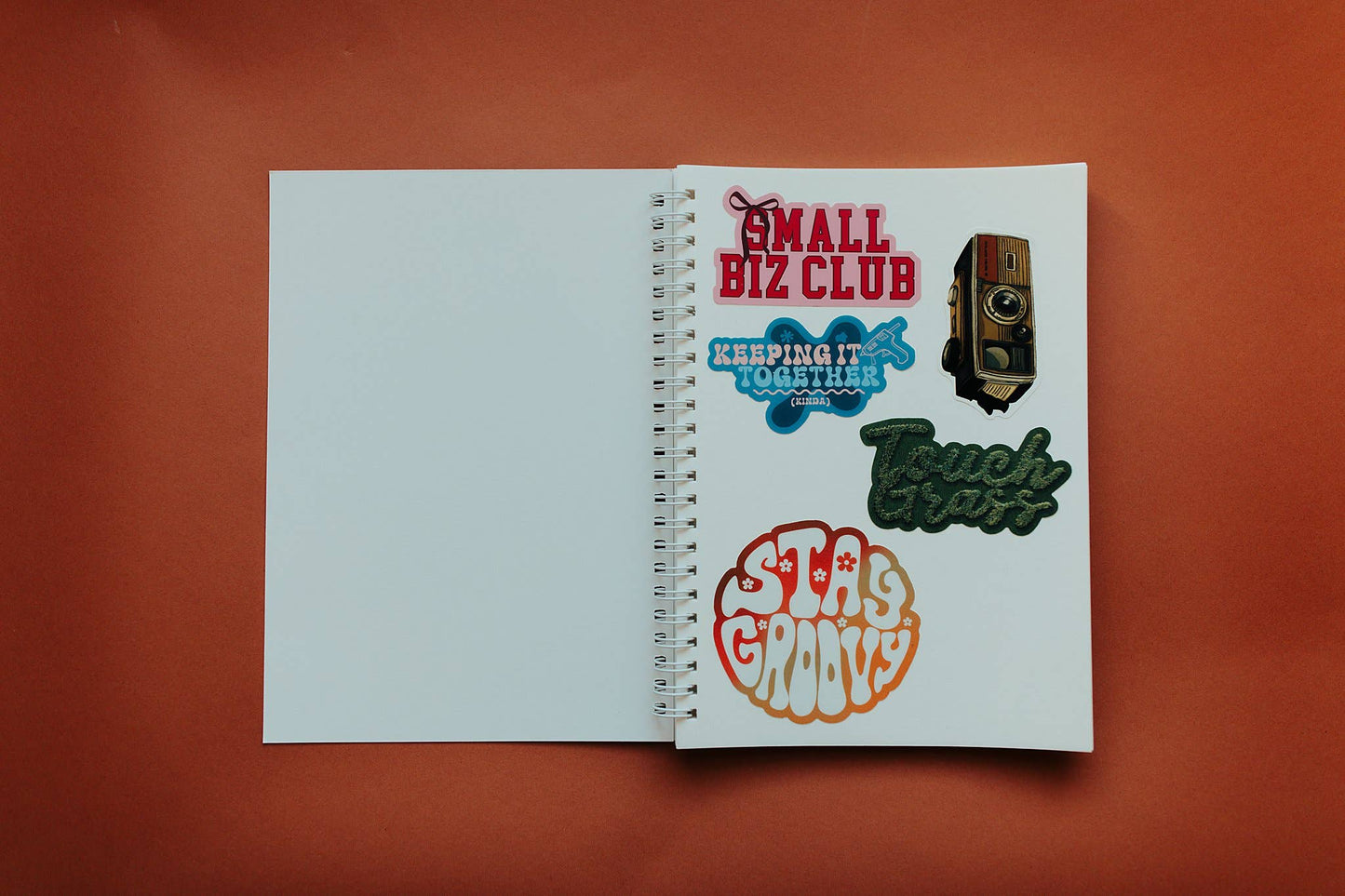 Retro Sticker Book
