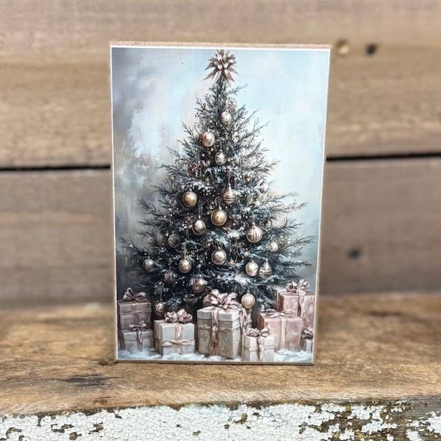 HMK344B Christmas Tree Block