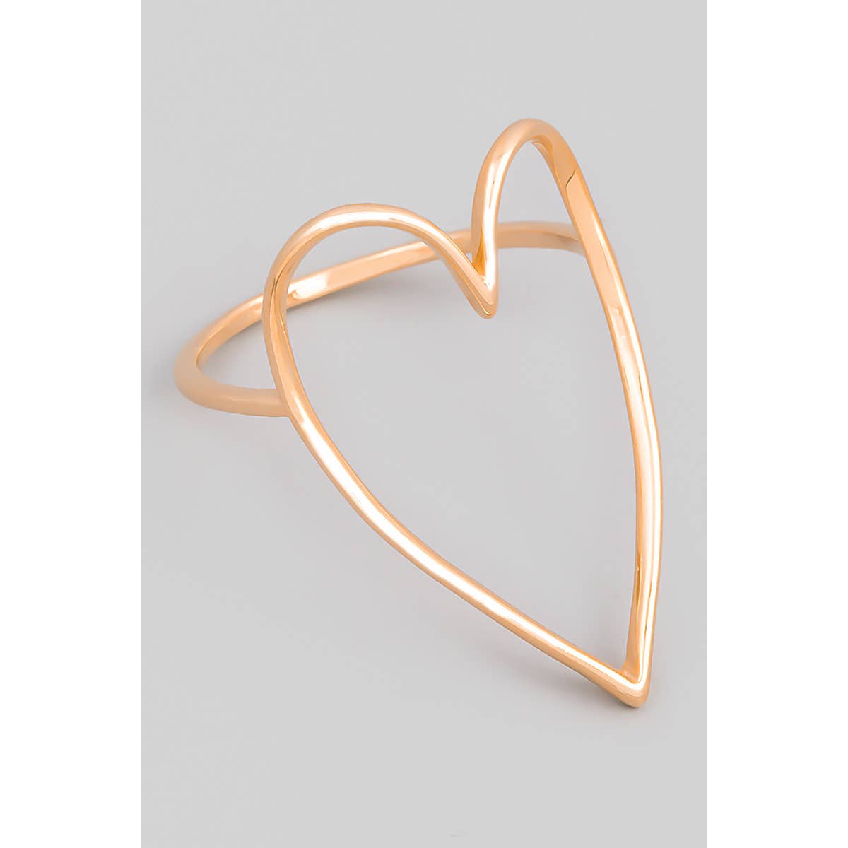 Heart Cut Out Ring: GD