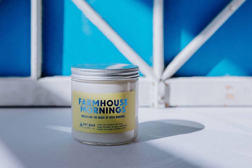 Farmhouse Mornings Candle: 16 oz Candle