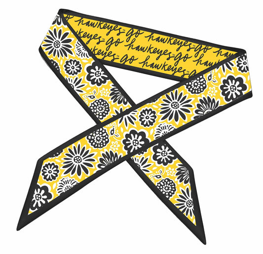 Skinny Scarf – Iowa Hawkeyes