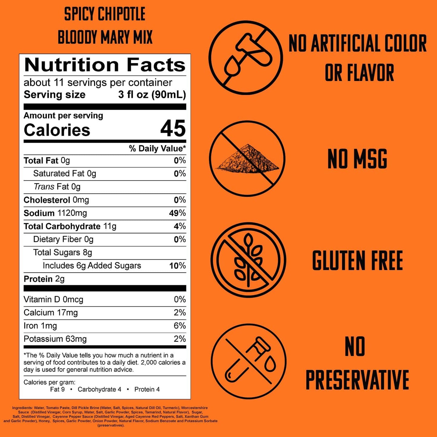 SPOOKY Bloody Mary Mix