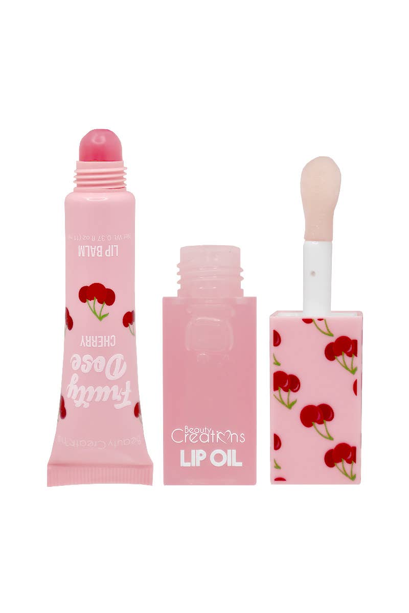 Beauty Creations Cherry Sweet Lips Essentials Set
