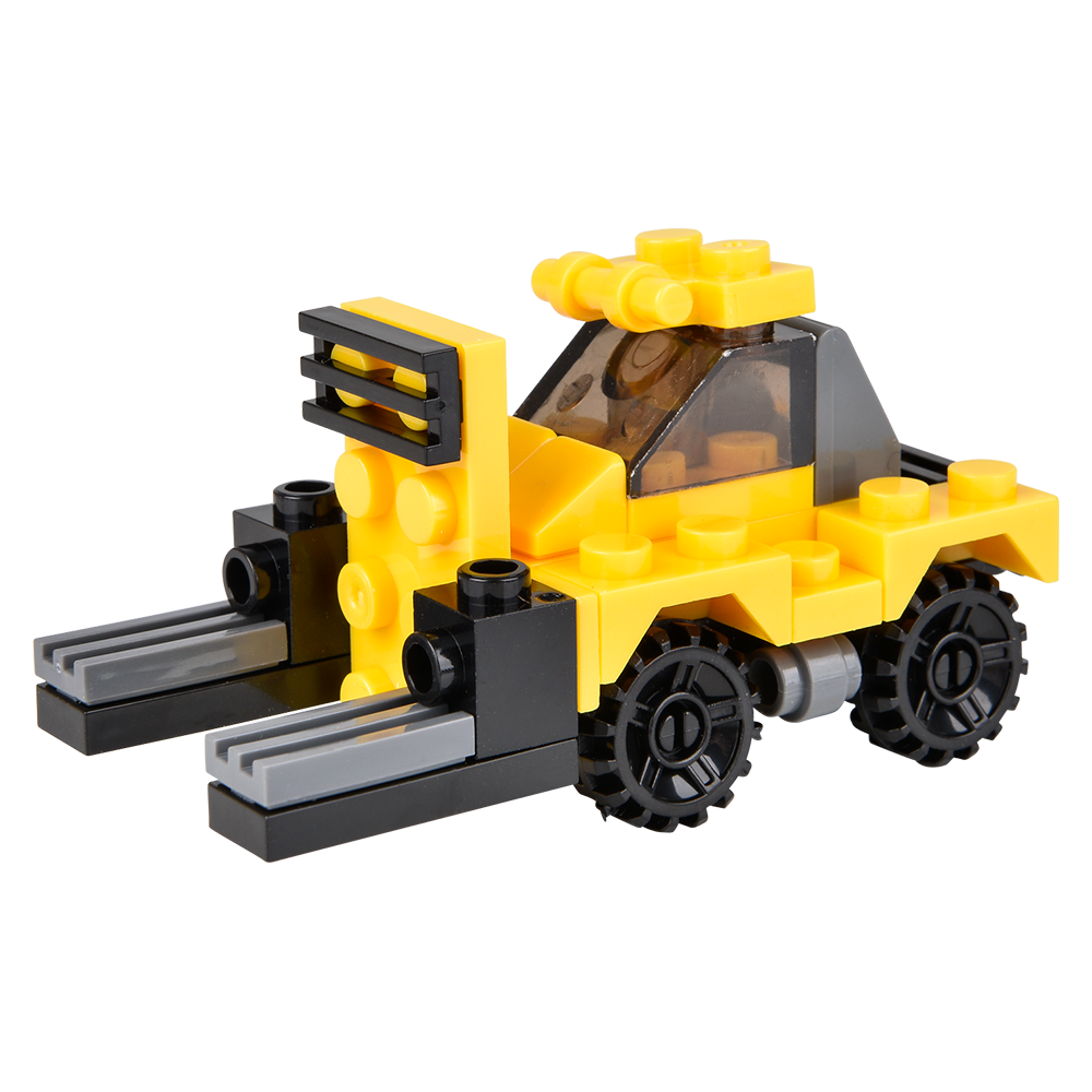 3" BUILDING BLOCK CONSTRUCTION TRUCK