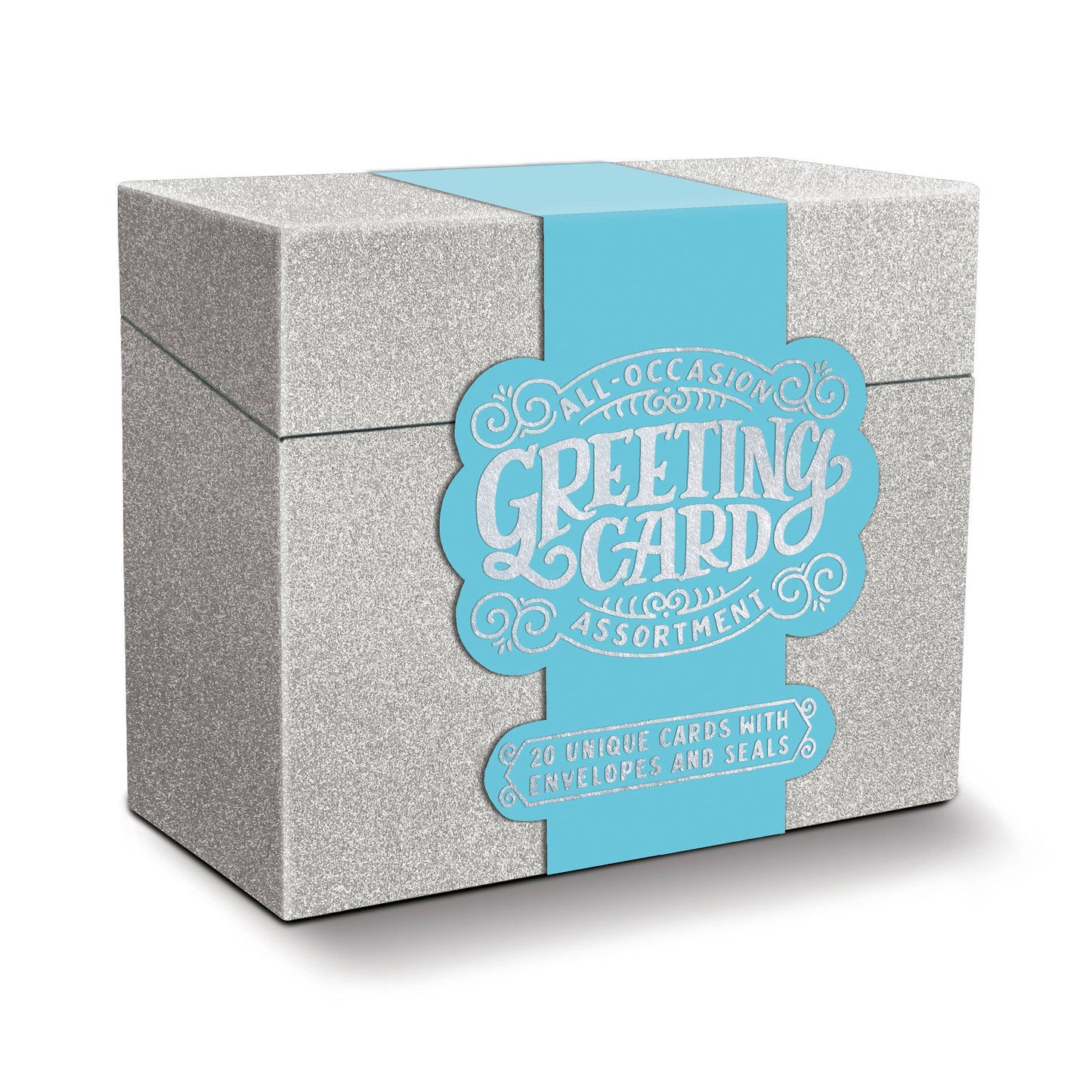 Card Assortment - Silver Glitter