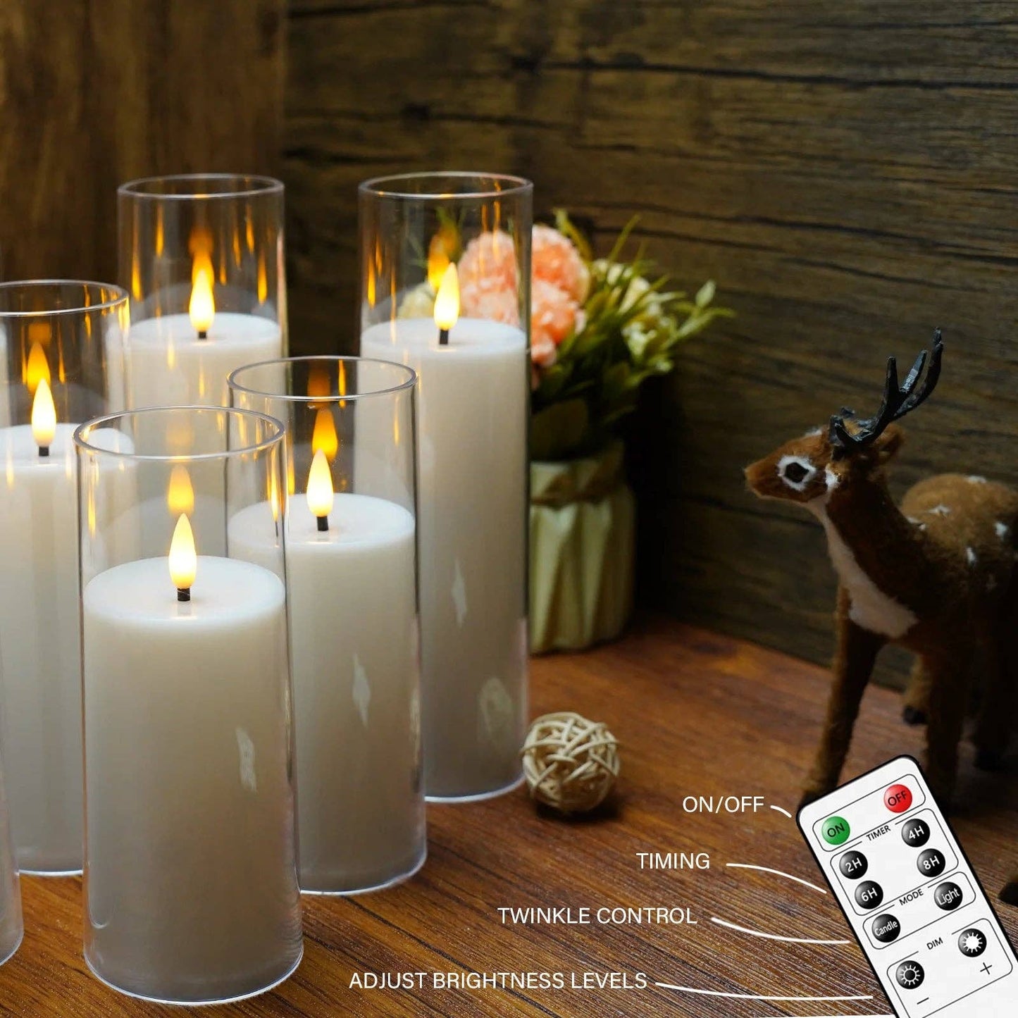 Flameless Acrylic Candle