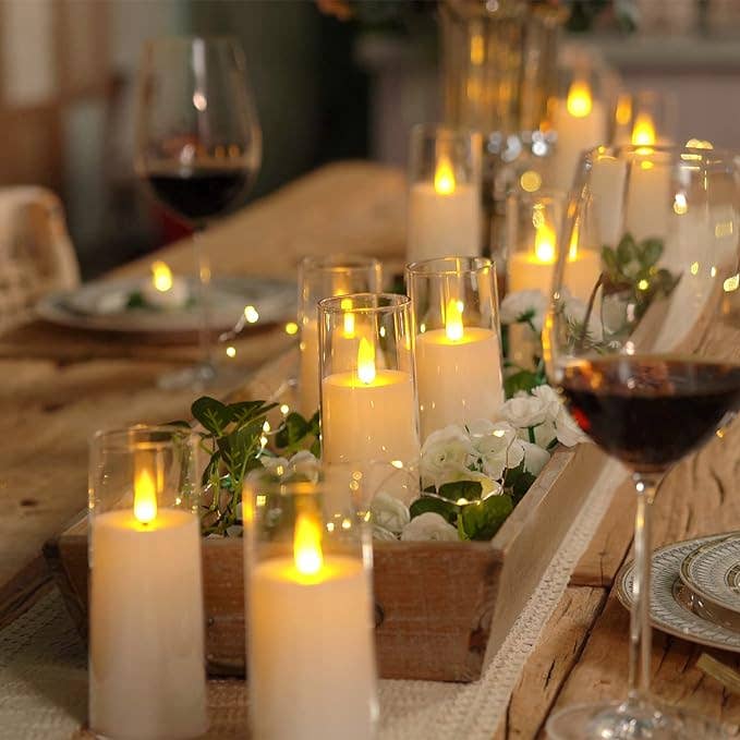 Flameless Acrylic Candle