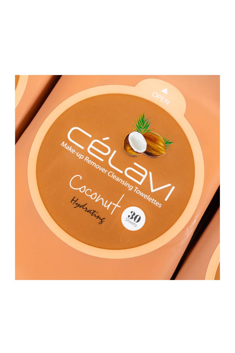 Coconut Makeup Cleansing Towelette - 6pc