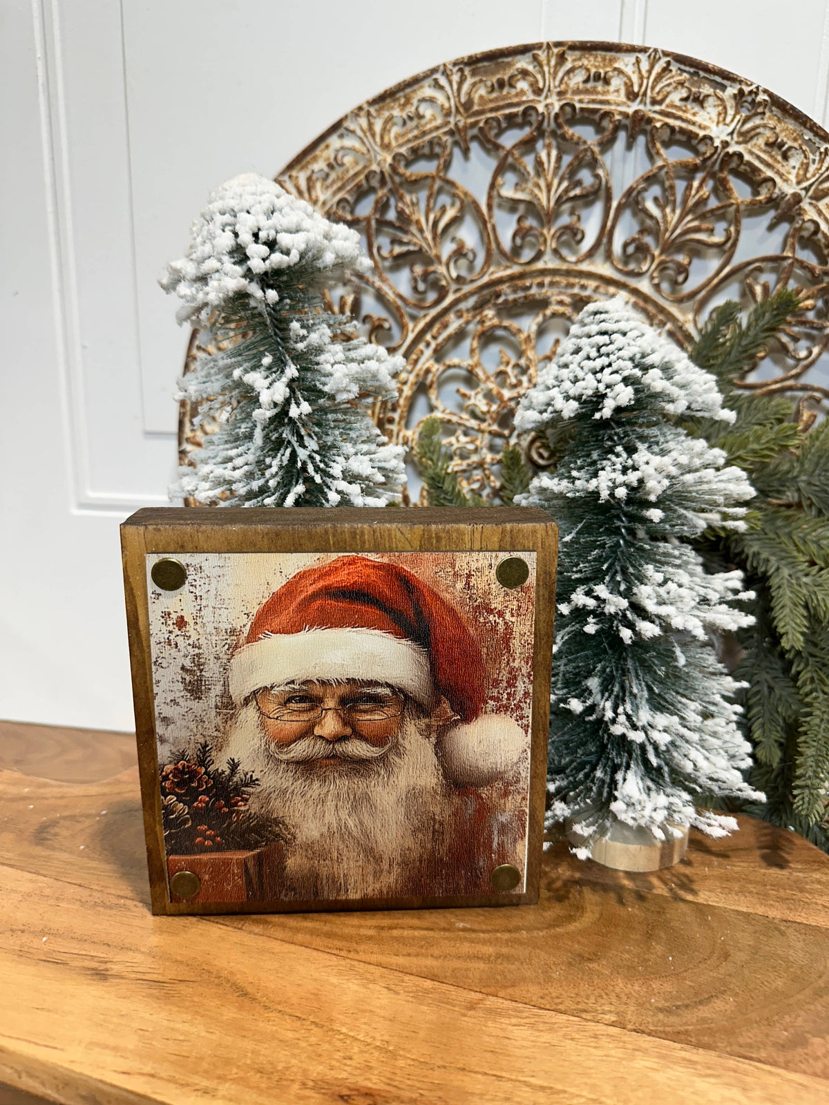 Santa, Tiered Tray, Christmas, Christmas memories