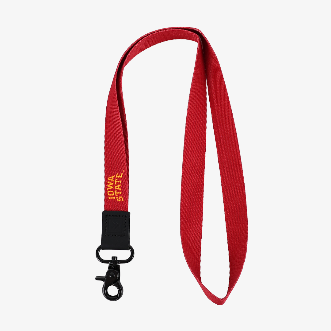 Iowa State Stripes - Neck Lanyard: Iowa State Stripes